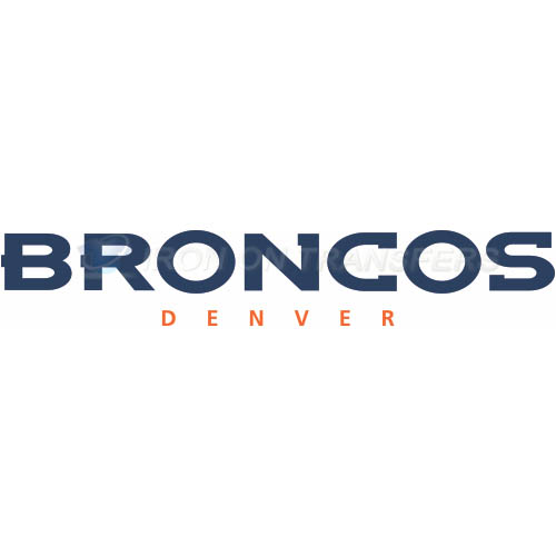 Denver Broncos Iron-on Stickers (Heat Transfers)NO.503